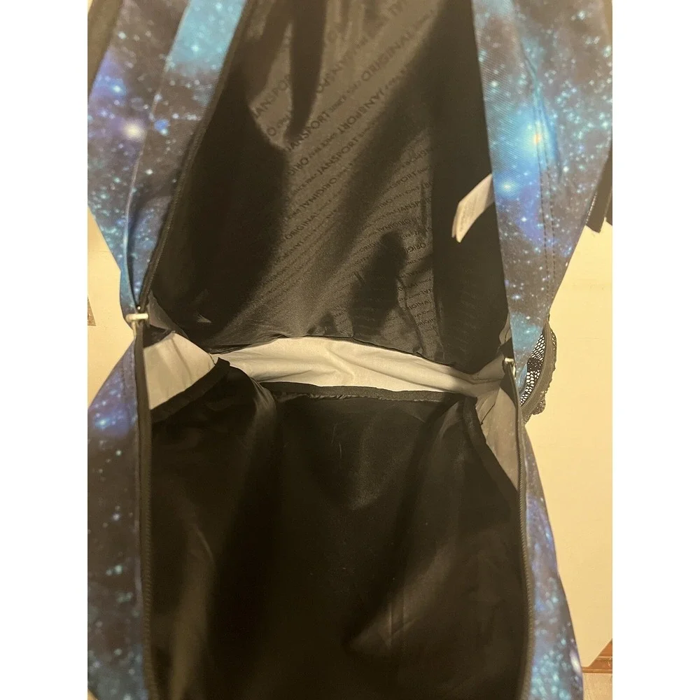 Jansport Galaxy Stars Space Backpack Big Kids Laptop‎ Padded Compartment Retro